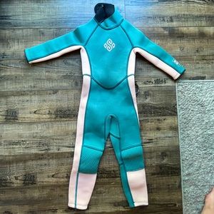 Seaskin Kids Wetsuit Full Body, 3mm Neoprene Thermal Swimsuit Toddlers